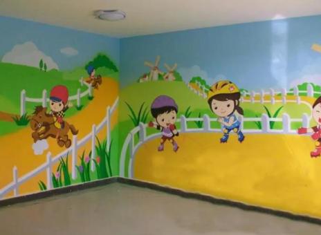 分宜幼儿园墙体彩绘制作流程及注意事项