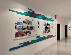 分宜企业文化墙用什么材料好？