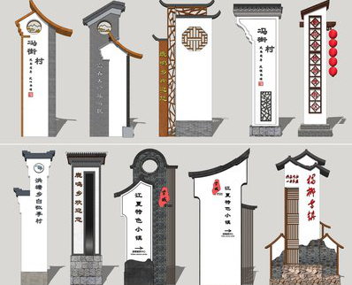 分宜美丽乡村标识标牌有哪些分类？