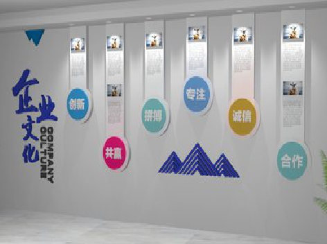 分宜企业文化墙需要传递什么办公文化？